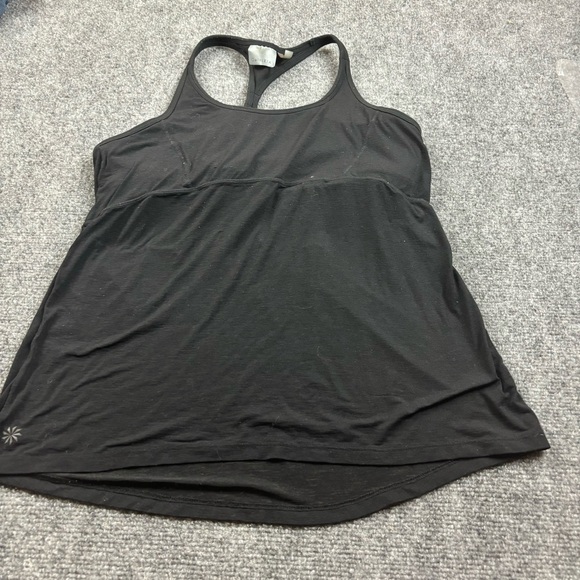 ATHLETA Women’s Black Built-In Bra Athletic Workout Tank Top size: Medium - Picture 1 of 10